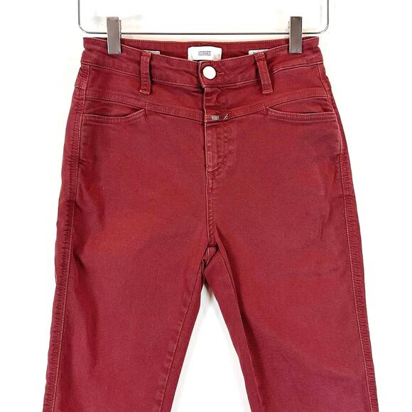 CLOSED Womens Skinny High Rise Yoke Front Jeans Women's Size 26 Retro Stretch - Picture 2 of 5